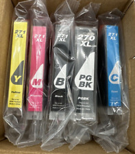 Pacote com 5 cartuchos de tinta PGI-270 CLI-271 XL compatíveis com Canon MG7720 TS5020 comprar usado  Enviando para Brazil