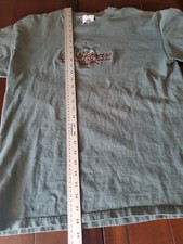 Camiseta masculina grande 1998 Grand Princess temporada inaugural cruzeiro verde, usado comprar usado  Enviando para Brazil