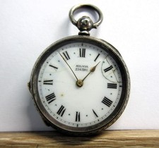 ladies silver pocket watch for sale  SCARBOROUGH