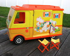 Vintage 1970 Barbie Mattel Country Camper RV Motorhome Camping Amarelo Fabricado nos EUA, usado comprar usado  Enviando para Brazil