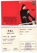 tessere partito socialista italiano usato tessere partito socialista italiano usato Monza