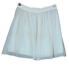 B. Saia Smart Off-White Organza Tule Tamanho 7 Vintage Anos 90 Forrada Formal EUA comprar usado  Enviando para Brazil