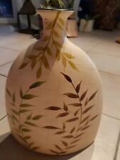 Blumenvase dekovase blätter gebraucht kaufen  Jetzendorf