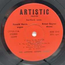 Artistic Gospel Sharps Down By The Riv 7" 45rpm vg+ Vinyl 70s Record free sleeve comprar usado  Enviando para Brazil