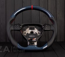 Volante de fibra de carbono 2005-2009 VW MK5 GOLF JETTA GLI GTI FUNDO PLANO comprar usado  Enviando para Brazil