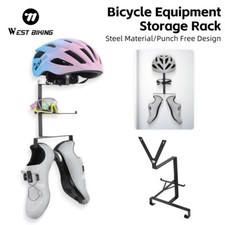 Suporte para sapatos WEST BIKING equipamento de bicicleta rack de armazenamento capacete de bicicleta óculos trava comprar usado  Enviando para Brazil