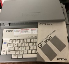 Brother 6000 typewriter for sale  Oklahoma City
