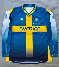 Camiseta masculina manga longa Kalas seleção nacional da Suécia downhill XC L 46 BOA comprar usado  Enviando para Brazil