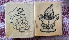 Christmas stamps wooden for sale  DELABOLE