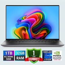 Dell Precision 5560 15.6" UHD TOUCH 32GB 1TB SSD i7 NVIDIA T1200 4GB DDR6 GAMING comprar usado  Enviando para Brazil