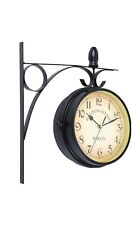 Wanduhr doppelseitig retro gebraucht kaufen  Endingen am Kaiserstuhl