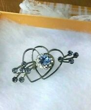 Vintage silvertone entwined for sale  Kennesaw