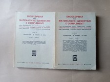 Enciclopedia delle matematiche usato  Prato