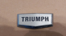 Triumph badge good for sale  LEICESTER