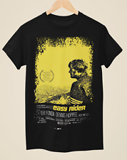 Camiseta preta unissex inspirada em pôster de filme Easy Rider comprar usado  Enviando para Brazil