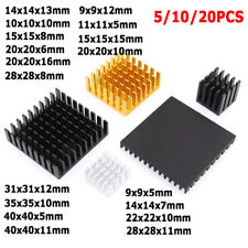 Dissipador de calor de alumínio/bloco de resfriamento de radiador/barbatana CPU vários tamanhos e cores disponíveis comprar usado  Enviando para Brazil