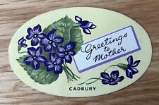 Vintage cadbury greetings for sale  LONDON