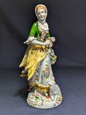 Sitzendorf porcelain figurine for sale  KNARESBOROUGH