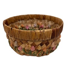 Vtg floral woven for sale  Advance