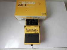 Pedal de efeitos de guitarra Boss AC-2 simulador acústico grátis EUA S&H comprar usado  Enviando para Brazil