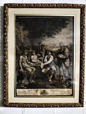 Stampa incisione antica usato  Anzola dell'Emilia