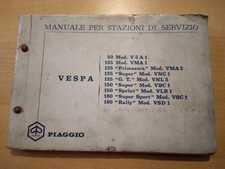 Piaggio vespa manuale usato  Sovramonte