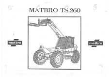 Matbro telehandler ts260 for sale  CALLINGTON