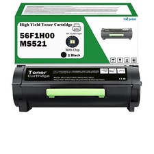 Cartucho de toner preto alto rendimento 56F1H00 para Lexmark MS321 MS421 MS521 MS621 comprar usado  Enviando para Brazil