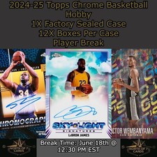 Clint Capela 2024-25 Topps Chrome basquete hobby 1X estojo jogador BREAK #5 comprar usado  Enviando para Brazil