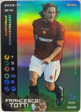 Francesco totti foil usato  Cologno Monzese