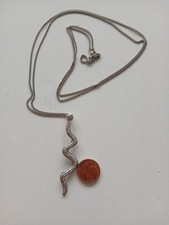 Halskette schlange modeschmuck gebraucht kaufen  Buchholz i.d. Nordheide