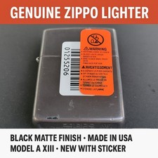 Genuine zippo lighter d'occasion  Expédié en Belgium