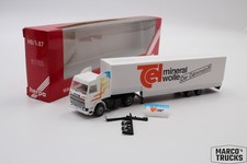 Herpa Scania 143 450 Jumbosattelzug „TEL Mineralwolle Dämmstoff“ 1:87 /H23451 comprar usado  Enviando para Brazil