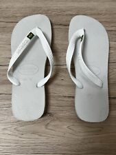 Men white havaianas for sale  UTTOXETER