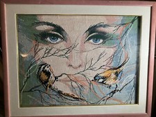 Quadro con ricamo usato  Villarbasse