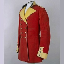Jaqueta Redcoat Britânica | Uniforme de Infantaria do Século XVIII | Lã | Reprodução | comprar usado  Enviando para Brazil