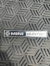 mini clubman badge for sale mini clubman badge for sale COVENTRY