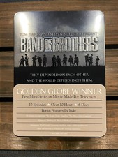 Band of Brothers HBO 6 DVD conjunto caixa de lata 2002 comprar usado  Enviando para Brazil