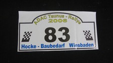 Rallye teilnehmer aufkleber gebraucht kaufen  Deutschland
