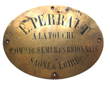 Ancienne plaque métier d'occasion  Saint-Just-Saint-Rambert