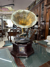 Grammofono ottagonale disco usato  Ottaviano