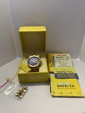 Invicta Speedway relógio de aço inoxidável tom dourado 21797 na caixa original com etiquetas comprar usado  Enviando para Brazil