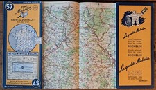 Carte michelin verdun d'occasion  Angoulême
