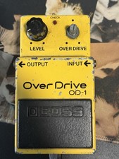 Vintage boss overdrive for sale  LONDON