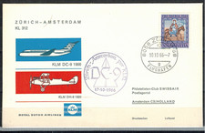 Flugbrief klm zürich gebraucht kaufen  Langenselbold