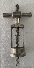 Vintage Graef & Schmidt Niemcy mechaniczny korkociąg otwieracz do butelek wina metalowy na sprzedaż  Wysyłka do Poland