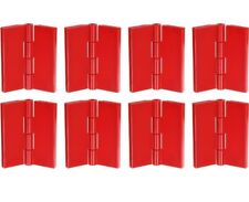 8pcs acrylic hinges for sale  MORECAMBE