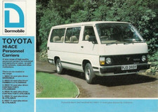 Toyota ace dormobile for sale  UK