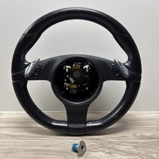 VOLANTE 11-16 PORSCHE CAYENNE PANAMERA (958 970 G1) com INTERRUPTORES (PRETO) comprar usado  Enviando para Brazil