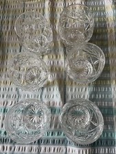 Heavy cut glass for sale  WEST WICKHAM